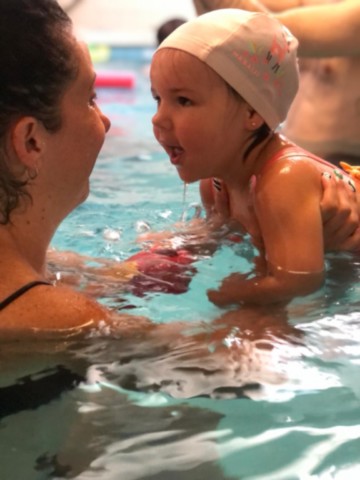 bébé nageur